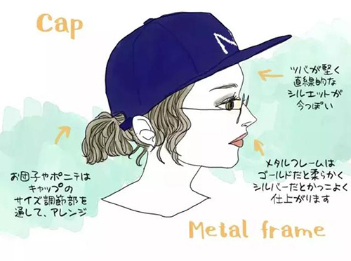 接地氣的小仙女一定要看看！冬天佩戴上帽子和眼鏡